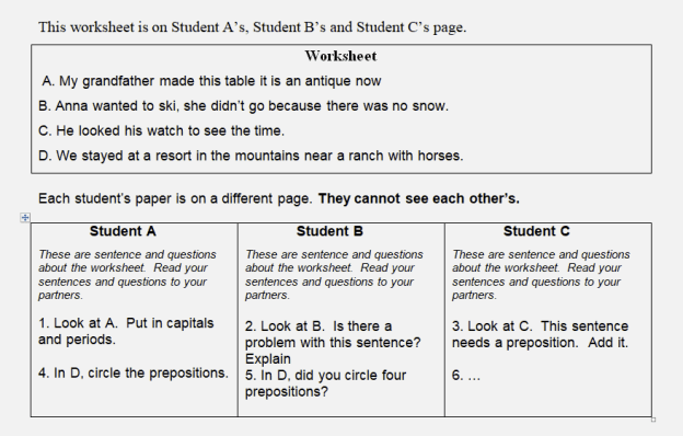 Rev Grammar Groups sample shot