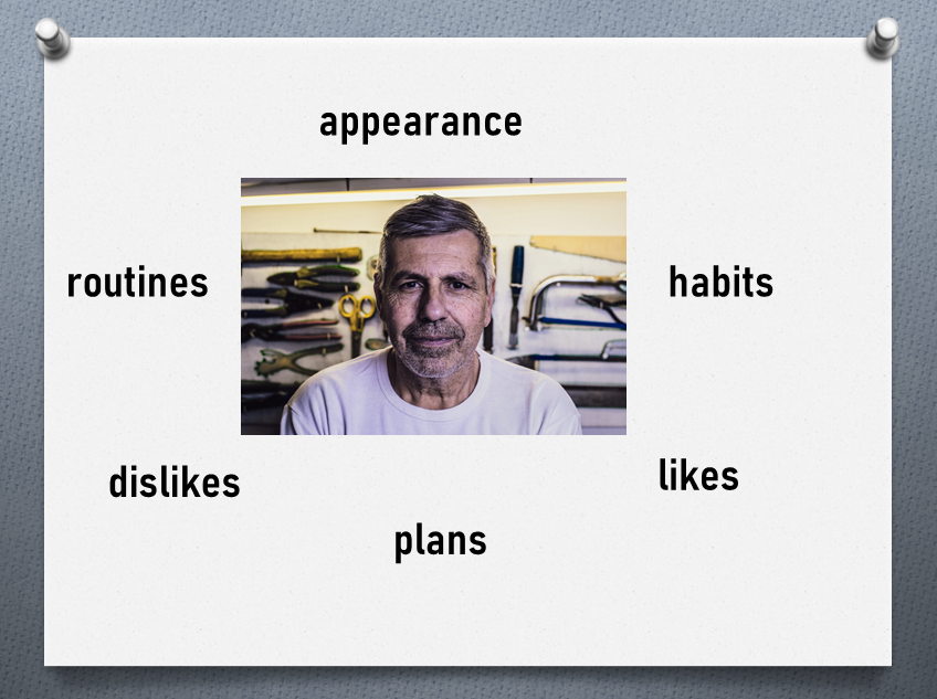 Describe someone Cover shot2