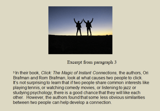 Click cover excerpt shot