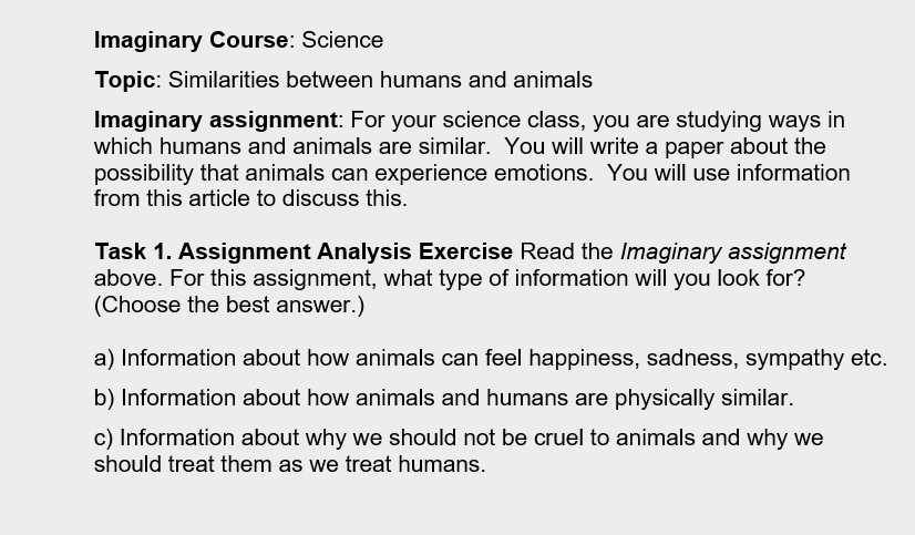 imaginary course reading