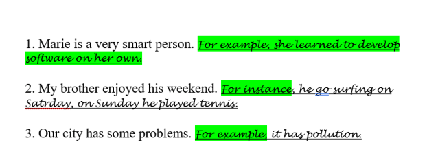 Shot 2 Exer wt green